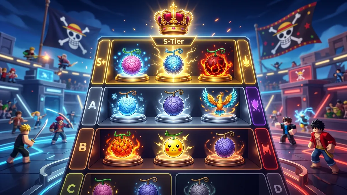 A One Piece Game Tier List - Best Fruits Ranked