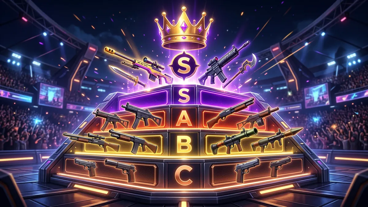 Arsenal Tier List - Best Weapons Ranked