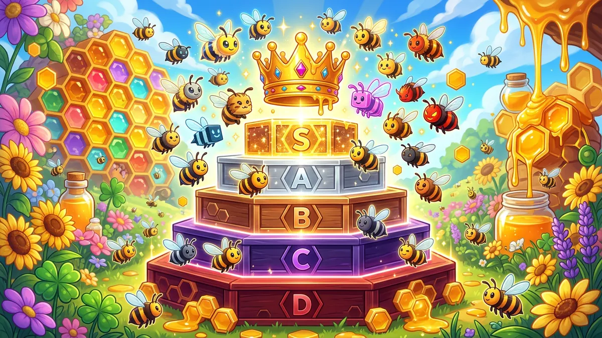 Bee Swarm Simulator Tier List - Best Bees Ranked