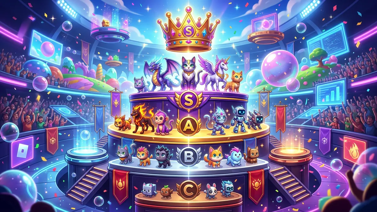 Bubble Gum Simulator Tier List (2026) - Best Pets Ranked