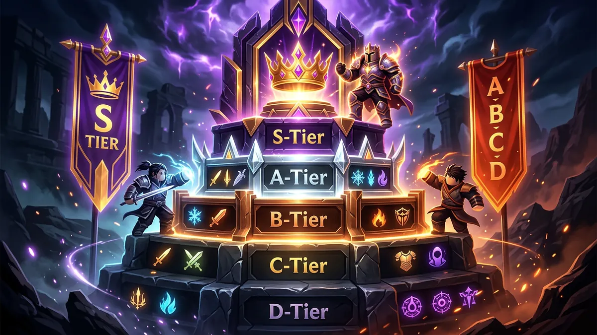 Deepwoken Tier List - Mejores Builds Clasificadas