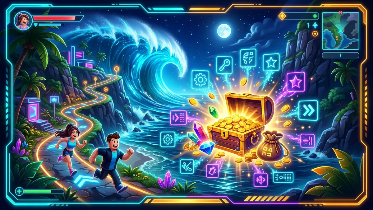 Escape Tsunami for Brainrots codes for 2026 with free coins, characters and rewards on Roblox