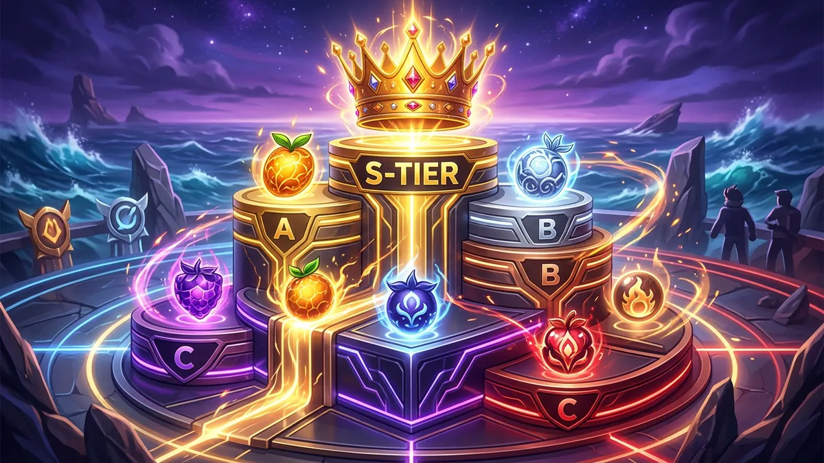 Fruit Seas Tier List - ¡Las Mejores Frutas Clasificadas!