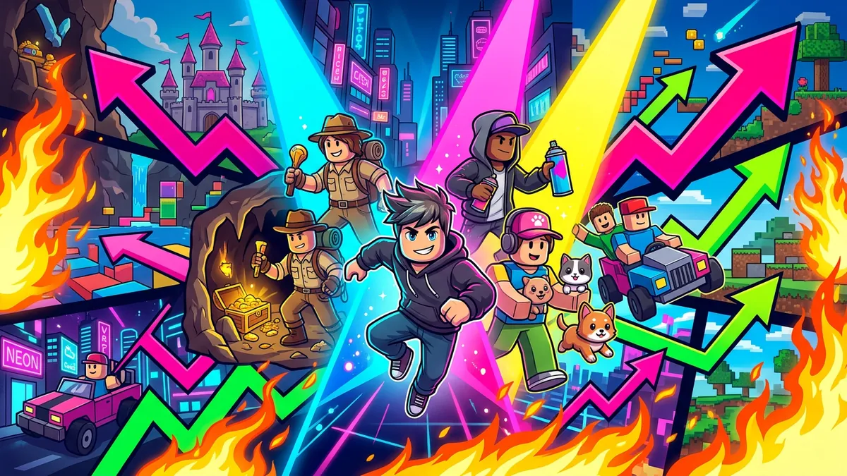 Juegos de Roblox Más Populares en Latinoamérica — Top 15 Ranking