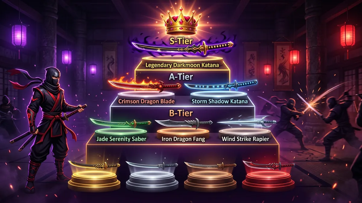 Ninja Legends Tier List (2026) - Best Swords Ranked