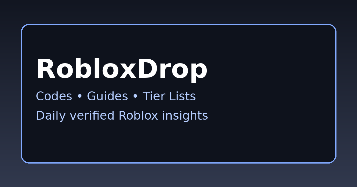 Mejores Juegos de Roblox 2026 — Tier List Completa Para Todos los Generos