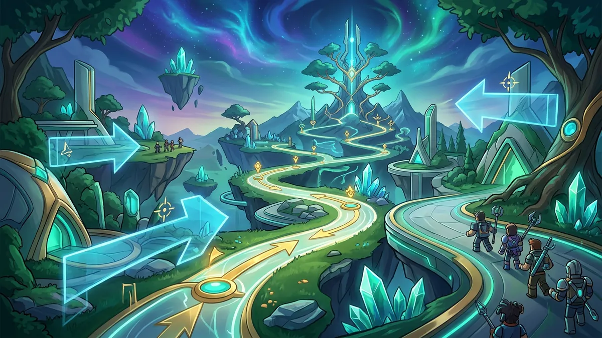 Guía de actualización del chat de Roblox 2026 mostrando nuevo reformuleo con IA y funciones de chat por edad