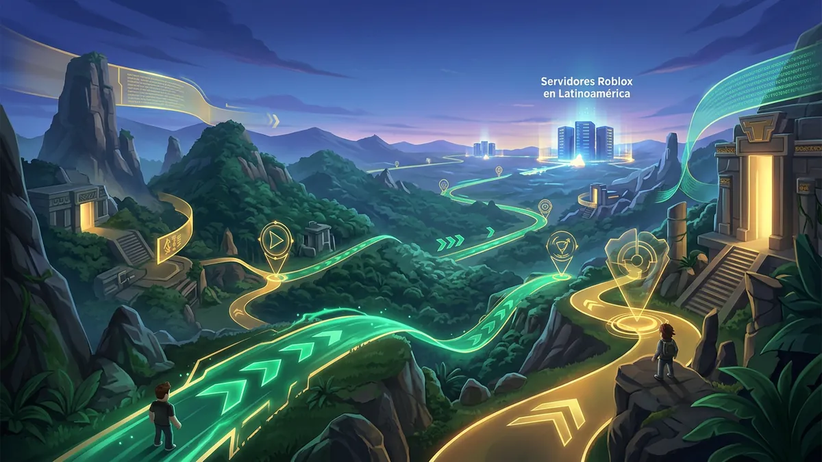 Servidores Roblox en Latinoamérica ping y regiones
