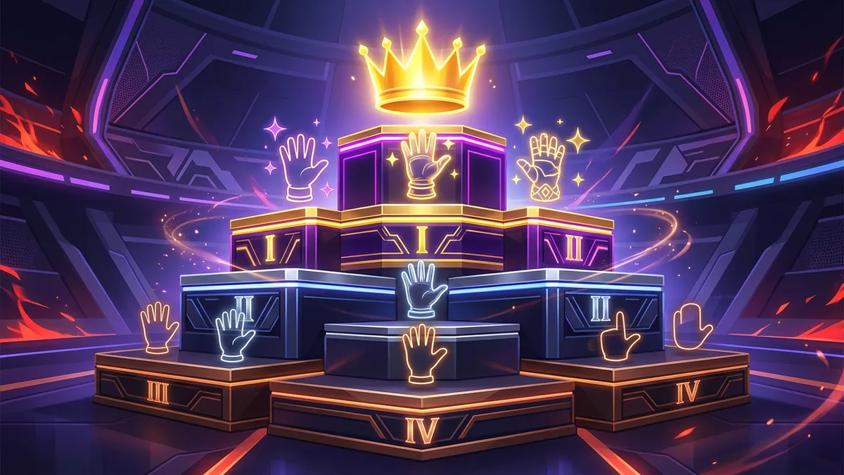 Slap Battles Tier List - Best Gloves Ranked