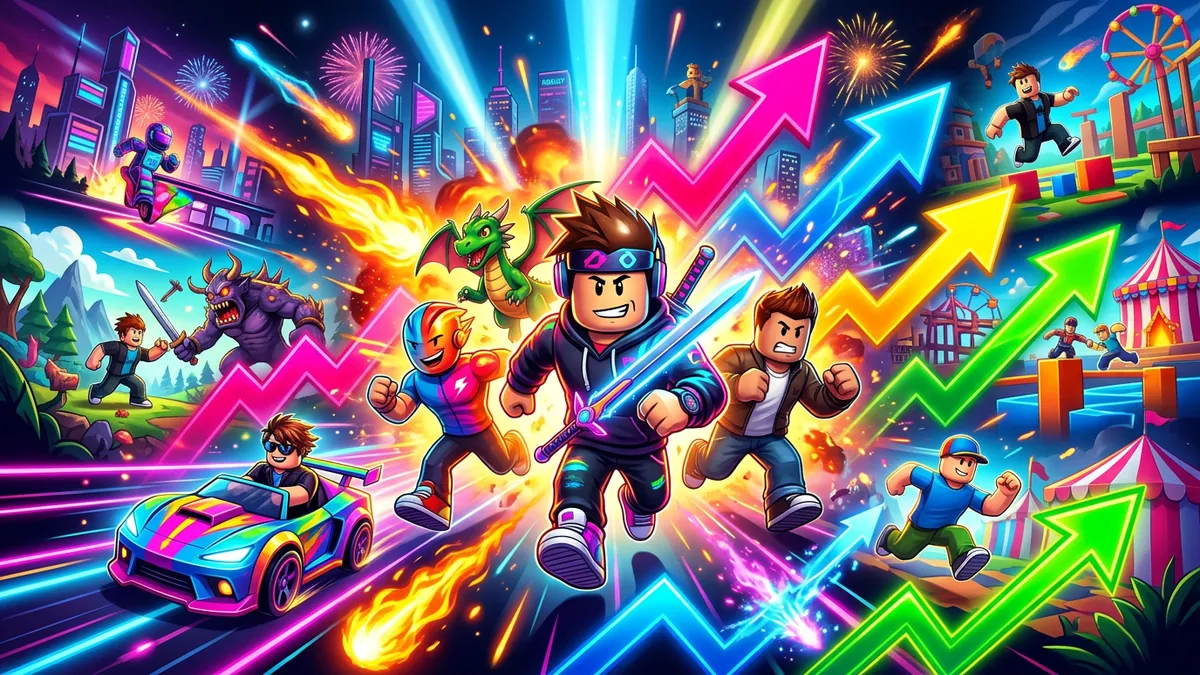 Top 10 juegos mas visitados de Roblox en 2026