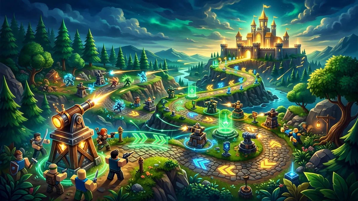 Guía de Tower Defense Simulator para Principiantes | Tips y Trucos (2026)