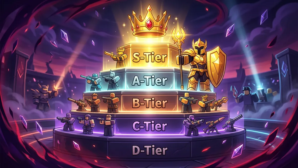 Tower Defense Simulator Tier List - Best Towers Ranked